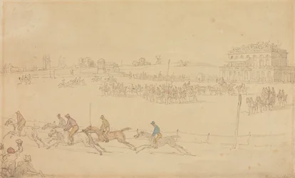 Une course sur le Knavesmire à York